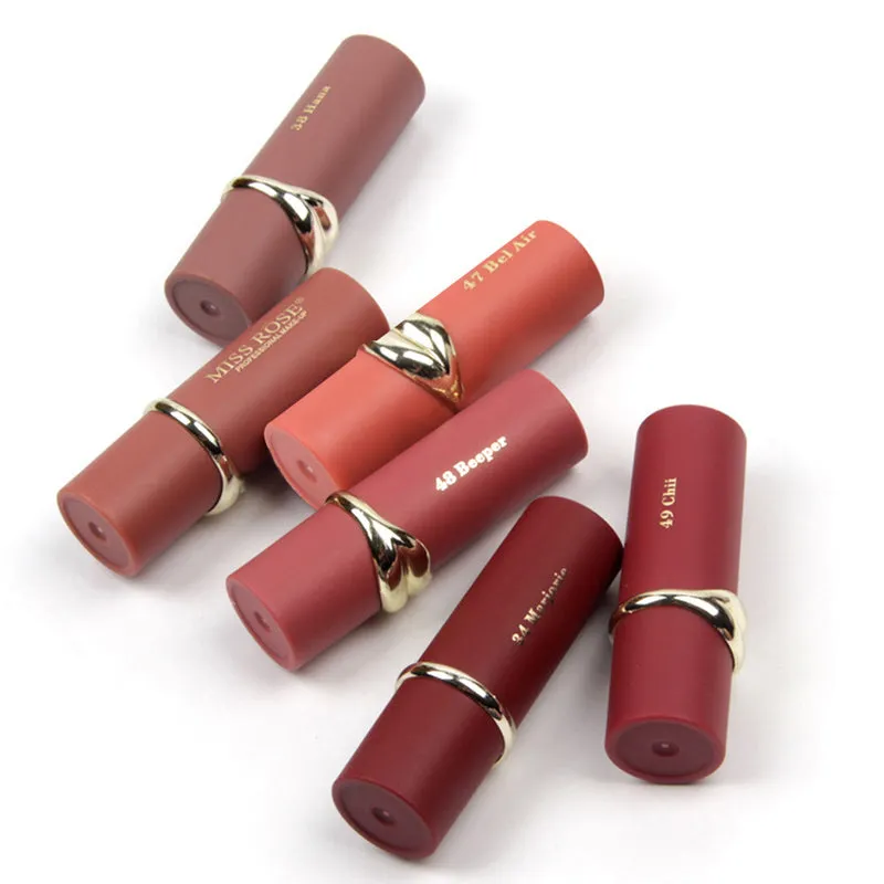 6 Lipsticks per set Waterproof Long Lasting Matte Lipsticks