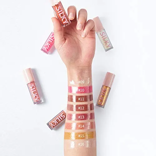 8Pcs Set Lip Gloss, High Shine & Shimmer Moisturizing Long-Lasting Lipstick