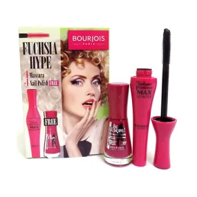 Bourjois Fuchsia Hype Mascara And Nail Polish Set