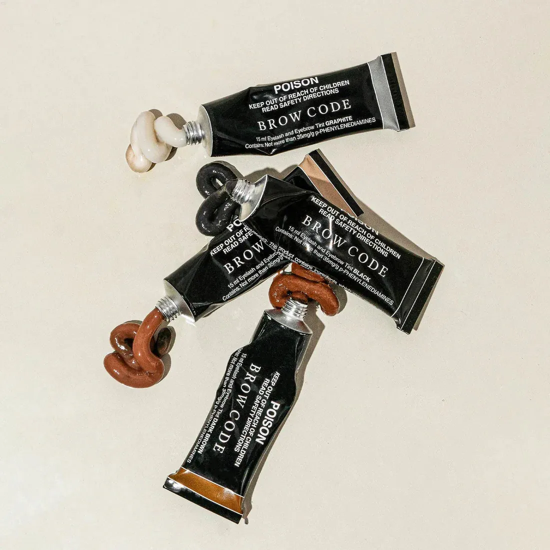 Brow Code Eyelash & Eyebrow Tint Blue Black 15ml