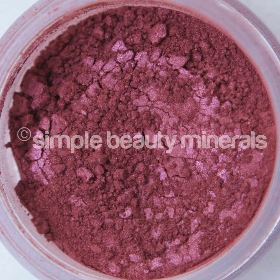 Burgundy Wine Mineral Eyeshadow