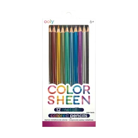 Color Sheen Metallic Colored Pencils (Set of 12)