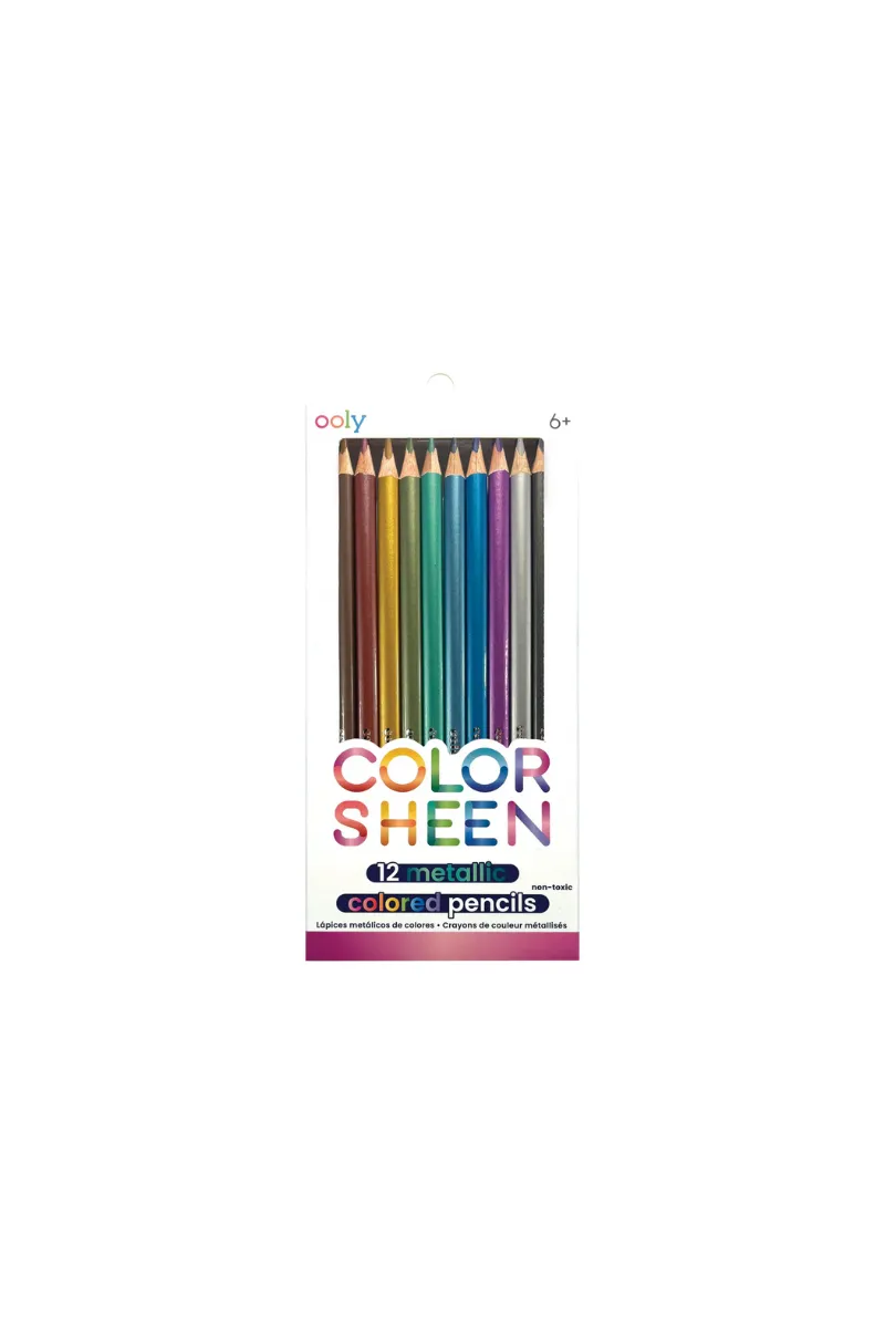 Colour Sheen Metallic Coloured Pencils