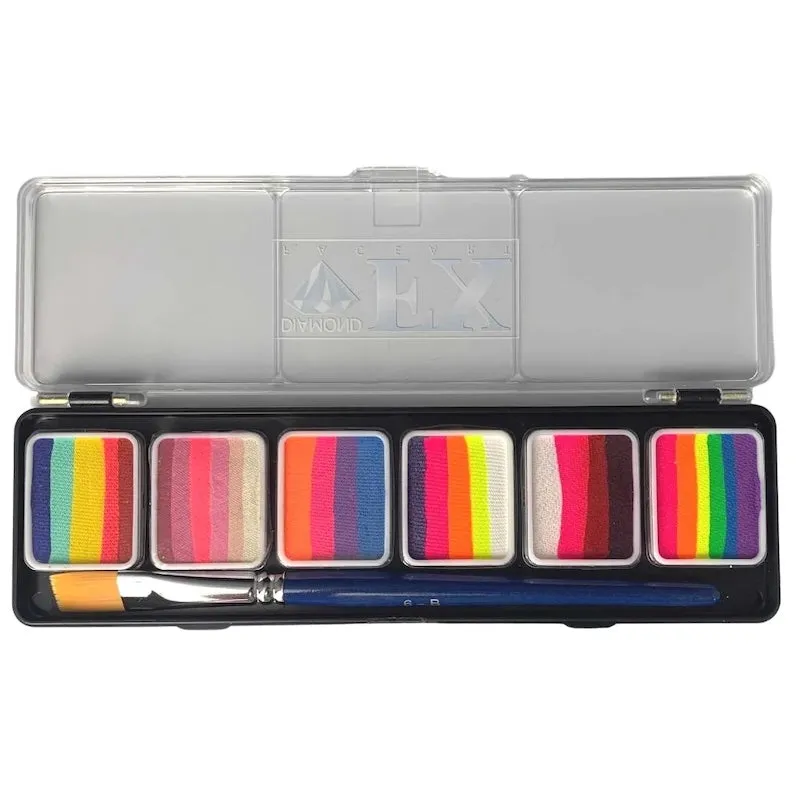Dfx, 6g Glow, Neon-Metallic Palette x 6