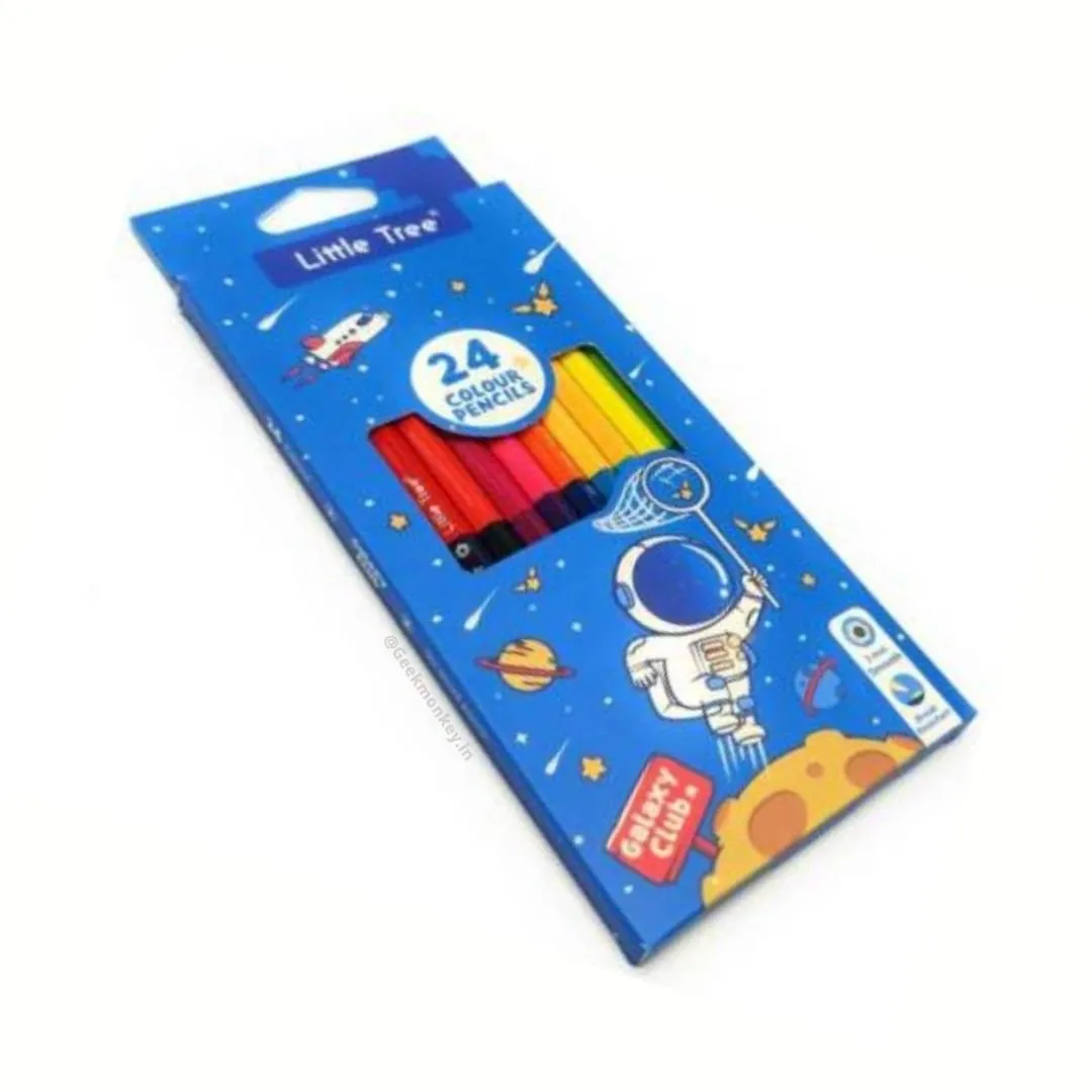 Dual Color Pencil - 24 Color Shades