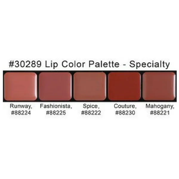 Graftobian HD Lip Color Palette Specialty Shades