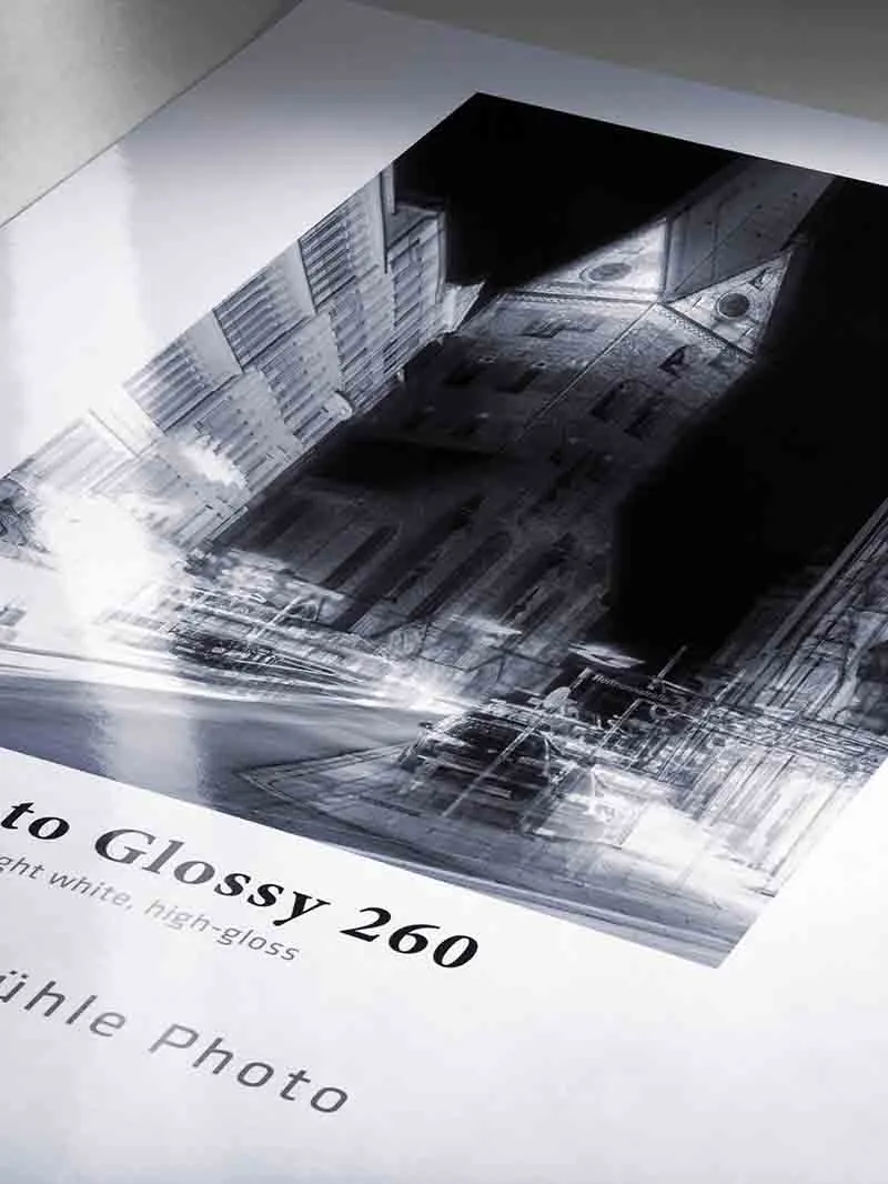 Hahnemuhle - Photo Glossy 260 Paper 17" x 100' Roll, 3" core