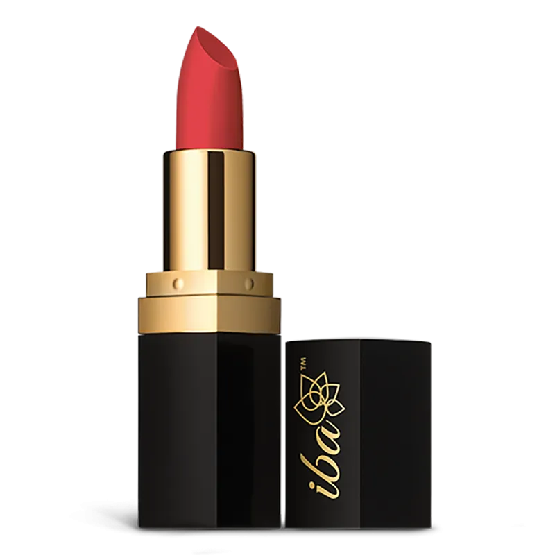 Iba Pure Lips Long Stay Matte Lipstick-M05-Orange Flash