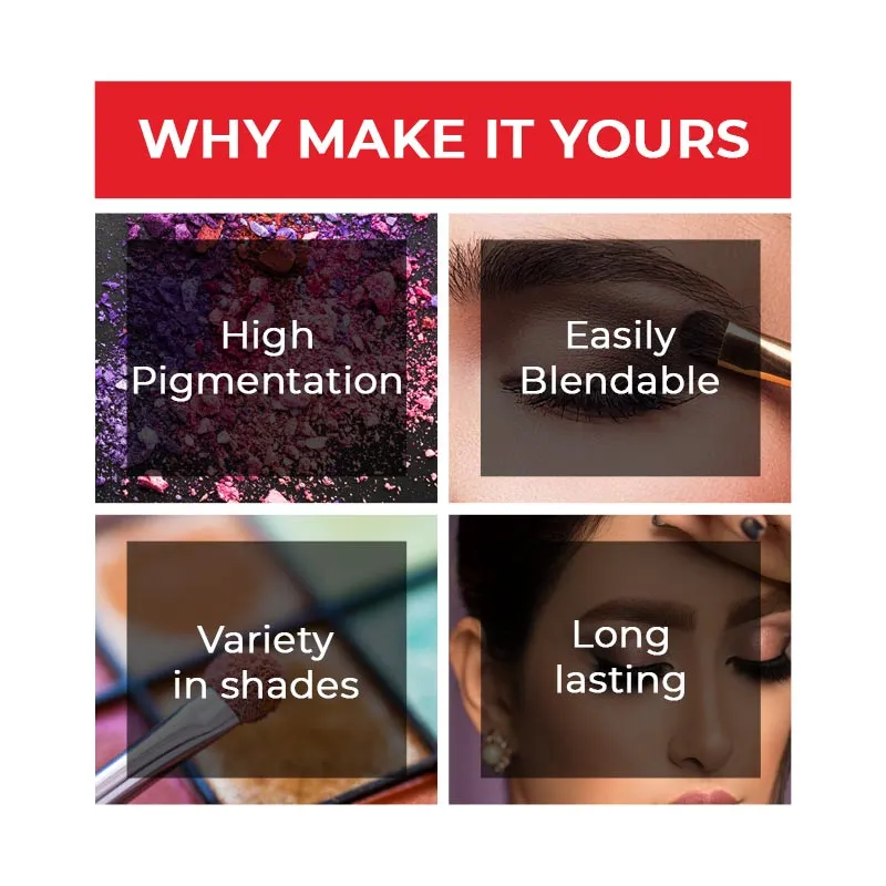 Matt look Salt And Pepper Ultra Professional Eyeshadow Palette