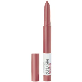 Maybelline Super Stay Ink Crayon Lipstick, Precision Tip Matte Lip Crayon with Built-in Sharpener, Longwear Up To 8Hrs, Lead The Way, Pink Beige, 0.04 oz