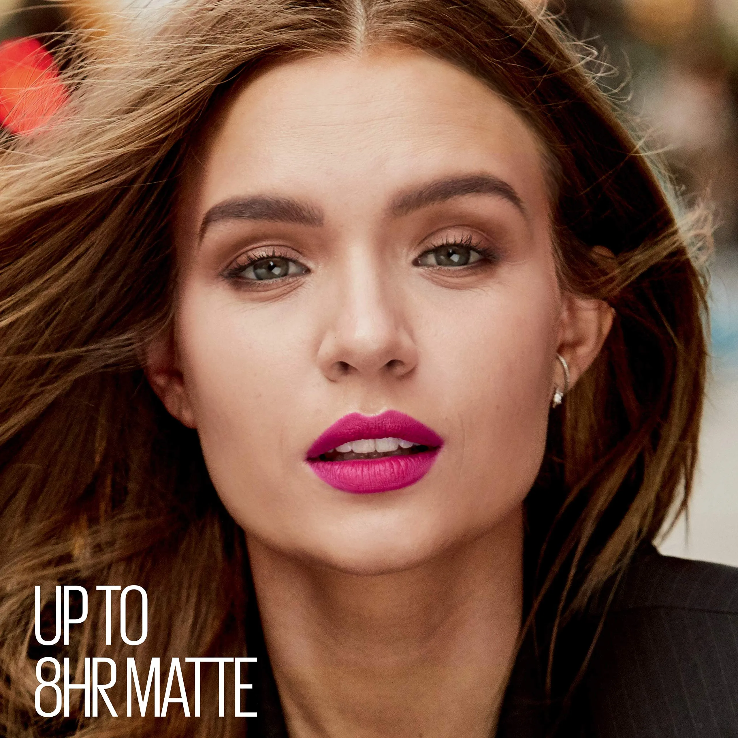 Maybelline Super Stay Ink Crayon Lipstick, Precision Tip Matte Lip Crayon with Built-in Sharpener, Longwear Up To 8Hrs, Lead The Way, Pink Beige, 0.04 oz
