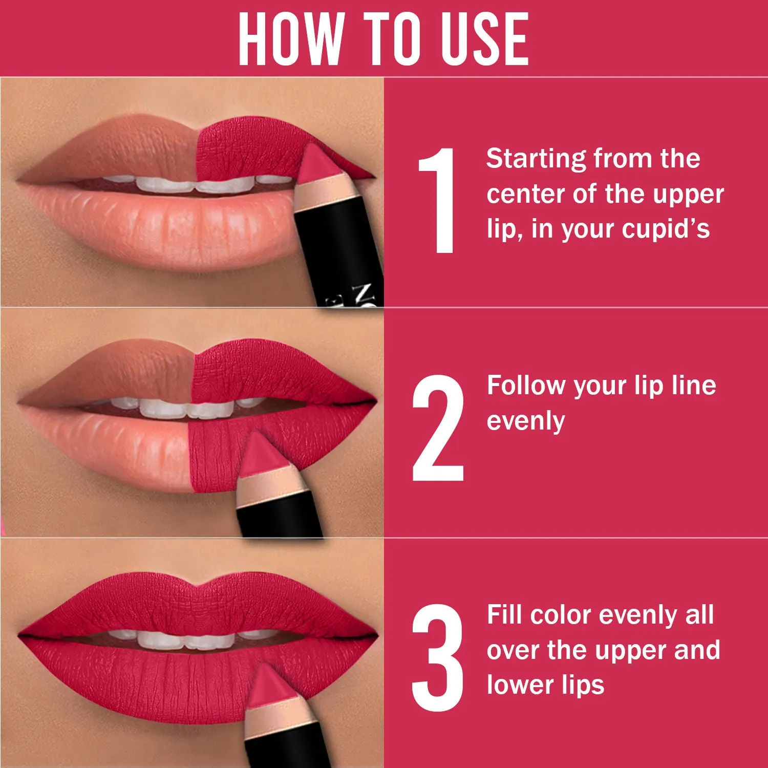 NY Bae Lip Crayon Mets Matte Red - Bases Loaded 9 (2.8 g)