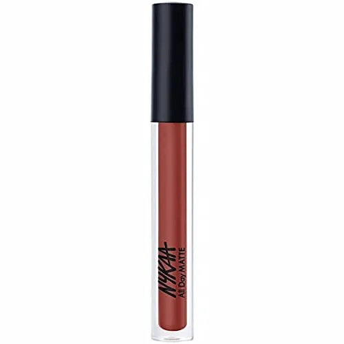 Nykaa All Day Matte Waterproof, Transfer Proof, 12H Liquid Lipstick 2.1ml