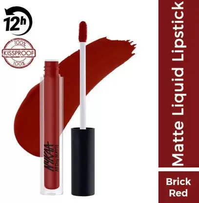Nykaa All Day Matte Waterproof, Transfer Proof, 12H Liquid Lipstick 2.1ml