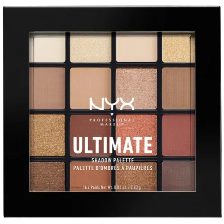 NYX Prof. Makeup Ultimate Eye Shadow Palette - Warm Neutrals