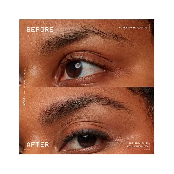 NYX The Brow Glue Instant Brow Styler - Clear(TBG01) - 0.17oz - (C)