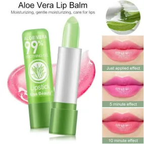 RoseBerry Aloe Vera 99% Magic Lipsticks