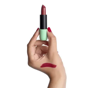 Satin Matte Lipstick Plum Striker 07 | Ultra LIGHT & COMFORTABLE | ENRICHED WITH PLANT OILS