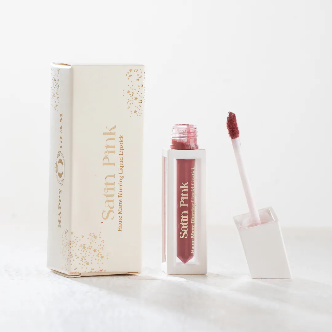 Satin Pink: Haute Matte Blurring Liquid Lipstick