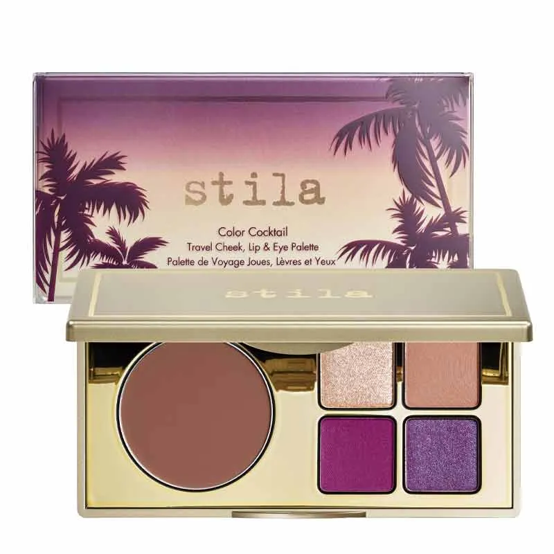 Stila Color Cocktail Travel Cheek, Lip & Eye Palette