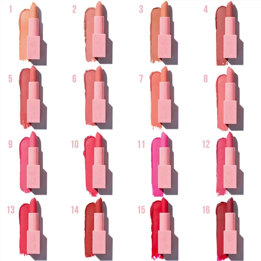 Tease Me Lipstick 16 Shades Assorted with Free Testers Display (1 unit)