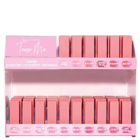 Tease Me Lipstick 16 Shades Assorted with Free Testers Display (1 unit)