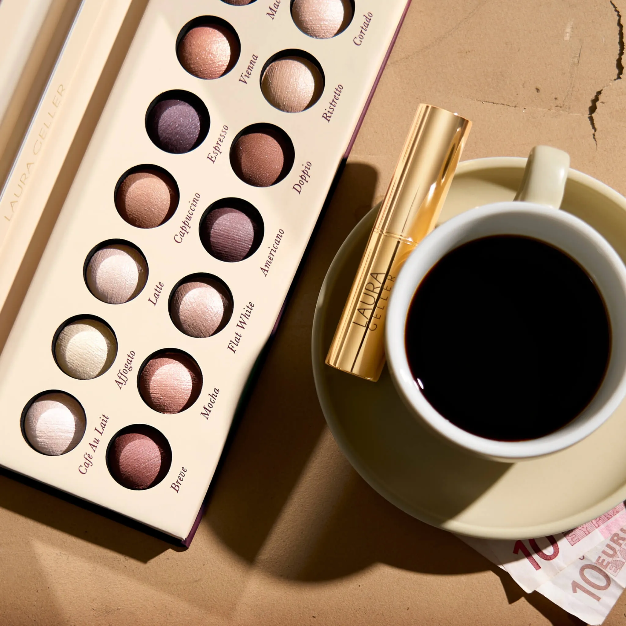 The Delectables 14 Multi-Finish Baked Eyeshadows, Classy Cafe