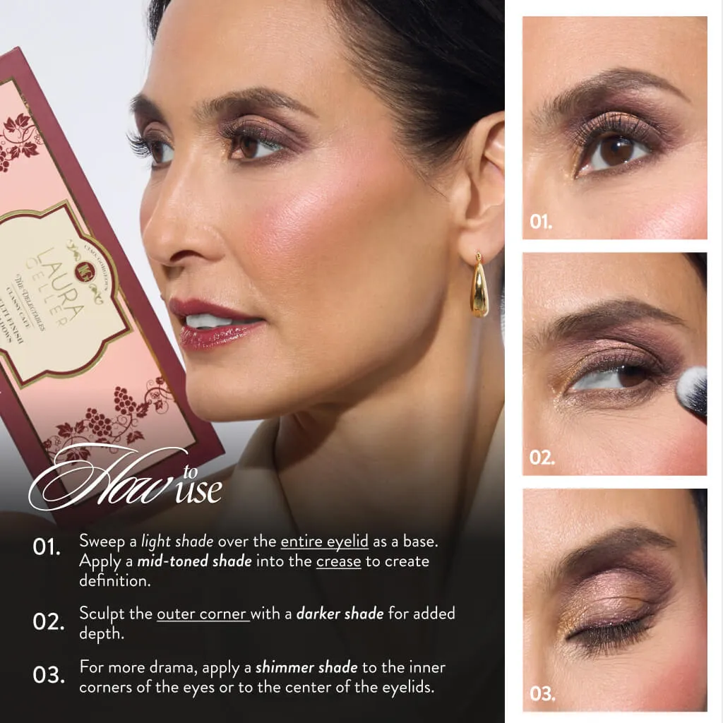 The Delectables 14 Multi-Finish Baked Eyeshadows, Classy Cafe