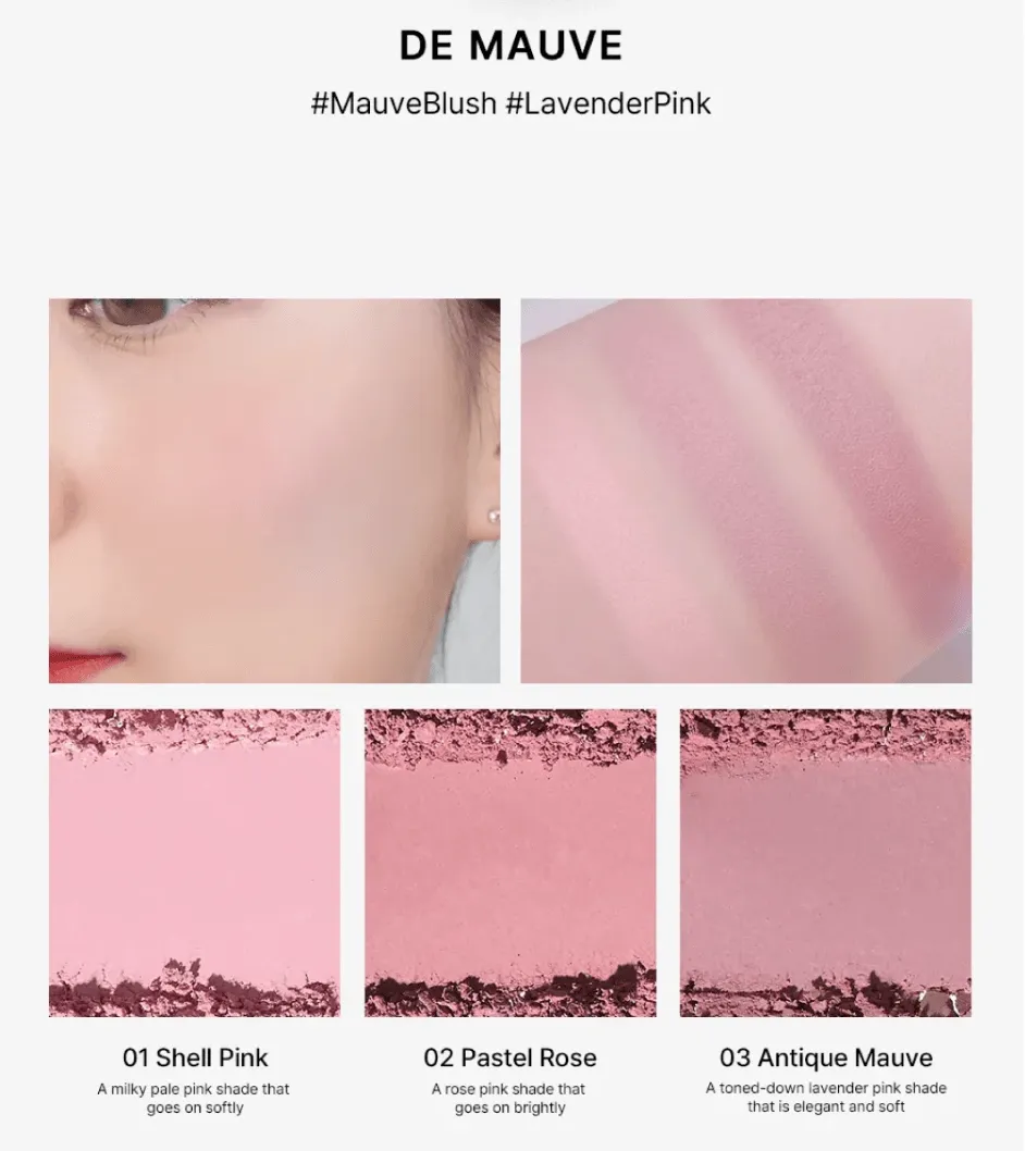 TOO COOL FOR SCHOOL Artclass By Rodin Blusher 9.5g - #De Mauve